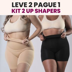 Up Shaper - Bermuda Modeladora que Não Enrola - Compre 1 Leve 2